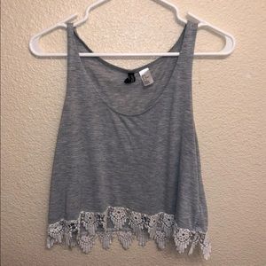 Grey H&M tank top